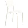 TIPTOE - Sedia impilabile Midi - Bianco - Polipropilene riciclato - Designer Gregory Cibert