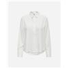 Only Berit Regular Fit W - Camicia - Donna - Bianco