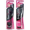 Forhans spazzolino black4white setole carbone