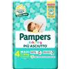 Pampers baby dry pannolino downcount maxi 17 pezzi