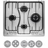 ELECTROLUX RGG6243LOX PIANO COTTURA 60CM INOX TRIPLA CORONA