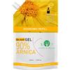 B.O.T cosmetic & wellness Arnica Gel Forte Concentrato Pomata Arnica Cavalli e Uso Umano Extra Forte 100% Naturale Gel Massaggio Muscolare Sportiva, Circolazione Gambe - Formato Risparmio da 250 ml