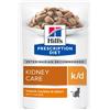 Hill's Prescription Diet k/d Cibo Umido per Gatti - Pollo - 12x85 gr
