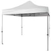 Divina Garden Gazebo Richiudibile Professionale Market-Pro 3x3 Struttura In Alluminio Esagonale Impermeabile Bianco