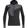 SALEWA Giacca con Cappuccio Puez 2 Dry da Uomo, Nero, S