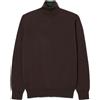 LACOSTE MAGLIONE DOLCEVITA MERINO COCCODRILLO IN TONO