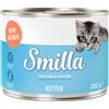 Smilla Kitten 6 x 200 g umido gatto - Salmone