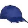 Cappellino in cotone adulto modello baseball a 5 pannelli Tampa Bay personalizzate o neutre