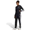 adidas Tuta Intera Completa DONNA Adidas 3-Stripes Women Nero Poliestere Tricot