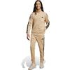 adidas Tuta Intera Completa UOMO Adidas 3-Stripes Tricot Marrone Nero Poliestere