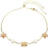 SWAROVSKI COLLANA IDYLLIA, CRYSYAL PEARL, PLACCATO ORO GIALLO, 5732388