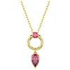 SWAROVSKI PENDENTE MESMERA, TAGLIO MISTO ROSSO