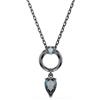 SWAROVSKI PENDENTE MESMERA, TAGLIO MISTO NERO