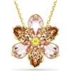 SWAROVSKI PENDENTE E SPILLA IDYLLIA, FIORE, PLACCATO ORO 5735227