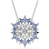 SWAROVSKI PENDENTE E SPILLA MAGIC, BLU, PLACCATO RODIO, 5737619
