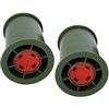 Masyrt Ball Maker 60mm con Slot Accessori 18x7x7 2 Pezzi Portatile Durevole Pe Bait Tool Ball Maker Accessori per la Pesca Verde