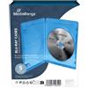 MediaRange Custodia Blu Ray 11mm SINGOLA 1 disco BLU, conf. 5 pezzi - BOX38