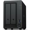 Synology DiskStation DS720+ server NAS e di archiviazione Desktop Collegamento ethernet LAN Nero J4125 [DS720+]