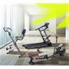 Toorx Fitness Kit palestra casa 3 macchine Cyclette Toorx BRX COMPACT, Tapis Roulant Everfit TFK455, Vogatore toorx ROWER COMPACT