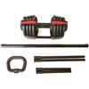 Toorx Fitness Toorx Set 3 in 1 composto da manubrio, bilanciere, 2 kettlebell a carico regolabile con selezionatore cod.MBKCR-18