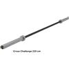 Toorx Fitness CROSS CHALLENGE 450 - Bilanciere Olimpionico 220 cm. Brunito e Cromato - Carico Max 450 kg. Linea Toorx cod. BO-450