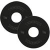 Toorx Fitness Coppia Dischi Microcarichi in Acciaio 1 kg. Ø Foro 50 mm. Linea Toorx