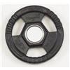 Toorx Fitness Disco Ghisa Gommato - 2,5 kg. Tri Grip Olimpionico Foro Ø 50 mm. Linea Toorx COD.DGG-TG2.5