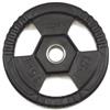 Toorx Fitness Disco Ghisa Nera - 15 kg. Tri Grip Olimpionico Foro Ø 50 mm. Linea Toorx cod. DGN-TG15