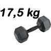 Toorx Fitness Manubrio Esagonale Gommato -17,5 kg. Linea Toorx Absolute AMEG-17.5