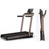 Toorx Fitness Mirage C60 Hrc Tapis Roulant Salvaspazio Con Inclinazione Elettrica - Piano Corsa 143 X 48 Cm - Peso Max Utente 120 Kg - Velocità 18 Km/h Toorx Compatibile Zwift App E Kinomap Cod.mirage-c60-r Colore Rose Gold Tappeto Elettrico Palestra