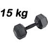 Toorx Fitness Manubrio Esagonale Gommato -15 kg. Linea Toorx Absolute AMEG-15