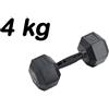 Toorx Fitness Manubrio Esagonale Gommato -4 kg. COD.AMEG-4 Linea Toorx Absolute