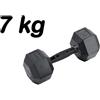 Toorx Fitness Manubrio Esagonale Gommato -7 kg. cod.AMEG-7 Linea Toorx Absolute
