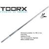 Toorx Fitness Bilanciere Cromato 180 cm. Chiusura Molla Linea Toorx cod. BCF-180