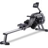 Toorx Fitness Vogatore Rower SEA 90 Salvaspazio Resistenza ad Acqua con Ricevitore Wireless APP Ready Linea Toorx PESO MAX UTILIZZATORE 130 kg Richiudibile