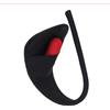 SuperLove Invisible Strapless C String with Pocket Black