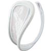 SuperLove Invisible Strapless C String Transparent Floral Lace White