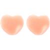 SuperLove Heart Invisible Silicone Nipple Covers Nude