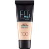 Maybelline New York Fit Me Matte&Poreless Warm Ivory (100)