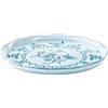 GUZZINI Vassoio Tondo Piccolo Melamina Josephine D 31,5 Cm Table Decor Celeste Polvere
