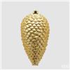 EDG Enzo De Gasperi Addobbo Pigna Natale H 25 Cm Gold