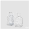 EDG Enzo De Gasperi Vaso Bottiglia H 13,5 Cm L 6 Cm L 6 Cm 2 Ass. Natural Trasparente 1 Pz