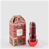 EDG Enzo De Gasperi Profumatore Bottiglia di Natale Rue de Rivoli 100 Ml H 22 Cm Cinnamon Rosso