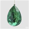 EDG Enzo De Gasperi Decoro Diamante Rettangolare di Natale da Appendere H 19 Cm L 12,5 Cm L 7,5 Cm Pp Emerald Green