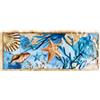 Ad Trend Vassoio Rettangolare Melamina Alyssa 27 x 11 Cm H 2 Cm Blu 1 Pz