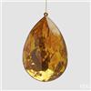 EDG Enzo De Gasperi Decoro Diamante Goccia di Natale da Appendere D 19 Cm L 12,5 Cm L 7,5 Cm Pp Gold