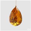 EDG Enzo De Gasperi Decoro Diamante Goccia di Natale da Appendere D 15 Cm L 10 Cm L 6 Cm Pp Gold