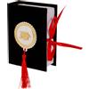 ETM Dottor Libro Grande Laurea Bomboniera 8,5 x 12 Cm Portaconfetti Nero 1 Pz