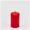 EDG Enzo De Gasperi Candela Classic Moccolo H 10 Cm D 6 Cm Red
