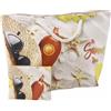 Ad Trend Borsa Mare con Pochette 58 x 18 x H 38 Cm Ass. Multicolor 1 Pz
